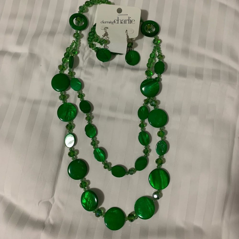 Charming Charlie necklace/earring set